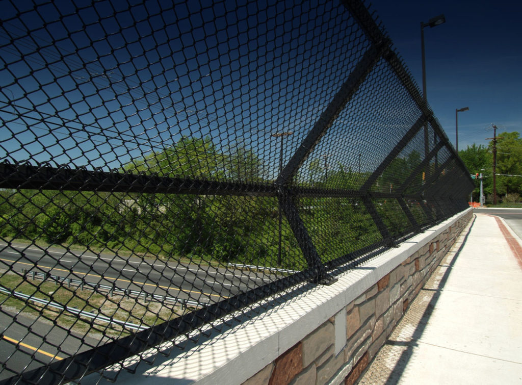 Chain Link Bridge Fence