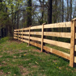 4 Board Paddock Fence