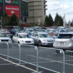 Parking Lot Barricade Fence