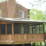 Cedar Screened Porch and Deck