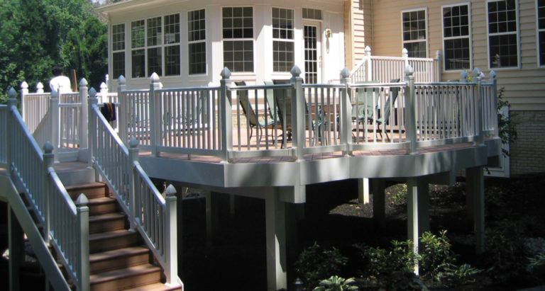 Composite Deck, Vinyl Deck and Stair Railing