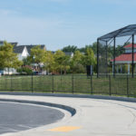 Custom Safety Iron Rail on Sidewalk