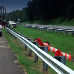 Highway Guardrail Installation