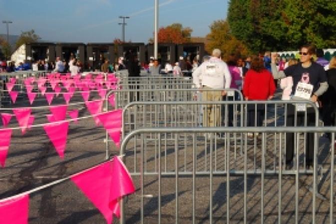 Temporary Barricades in Spectator Safety