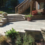 2 Tier Paver Patio