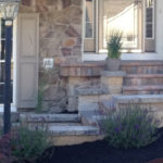 Stone Paver Walkway Steps