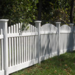 Vinyl Picket Arch Fence