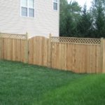 Wood Board and Batten Fence and Walk Gate