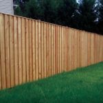 Wood Board and Batten Fence