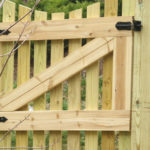 Wood Z Frame Gate