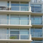 White Balcony Railings