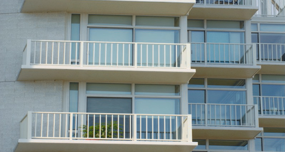 Coated Iron Balcony Railing