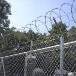 Barbed Tape Chain Link Fence