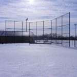 Baseball Backstop in Winters