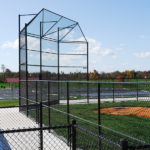 Baseball Backstop Chain Link Fence