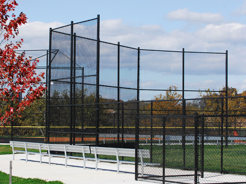 Baseball Backstop Fence