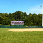 Windscreen in Baseball Field