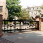 Anti Ram Cantilever Slide Gate in Embassy
