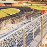 Galvanized Chain Link Fence on Football Field