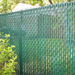Green Privacy Slats for Chain Link