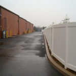 Commercial Vinyl Privacy Fence