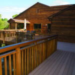 Commercial Wood Deck and Railing