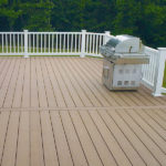 Composite Deck and Barbecue