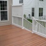 Composite Deck and Vinyl Railing