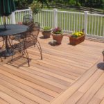 Composite Deck and Patio Table Set