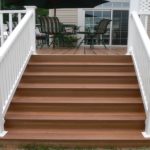 Composite Deck and Vinyl Railing