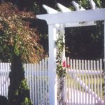 Pergola on Garden Gate