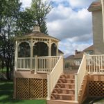 Gazebo Over Wood Deck