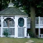 Gazebo with Wind Chimes