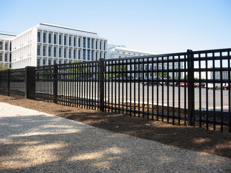 K 12 Rated Parking Lot Fence