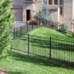 Ornamental Iron Diplomat Series in Landscape