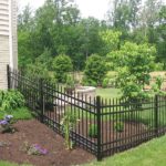 Ornamental Iron Embassy Series In Backyard