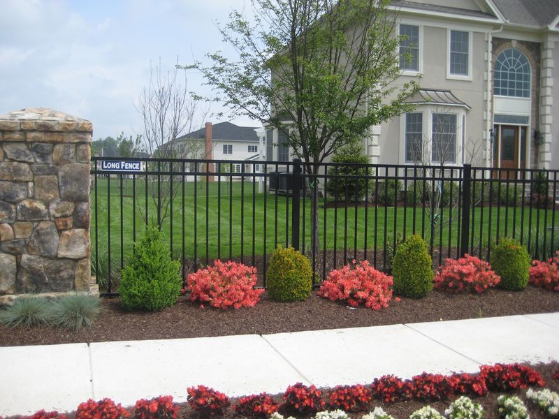 Ornamental Iron Regency Railing