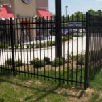 Ornamental iron Sovereign Fence Driveway