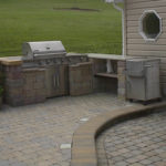 Patio Pavers Barbecue and Outdoor Kitchen