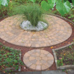 Patio Pavers Garden Circle