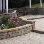 Paver Garden Stone Walls