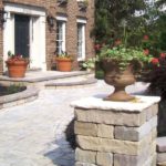 Stone Paver Walkway