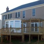 Wood Pergola and Under Deck