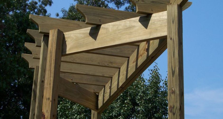 Wood Pergola