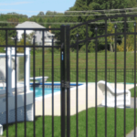 Pool Gate with Magna Latch
