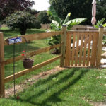 Split Rail with Gate