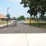 Large Swing Gate on Driveway