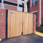 Utility Enclosure Gate