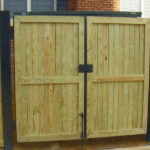 Wooden Utility Enclosure