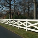 Vinyl Estate Fence